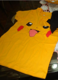 Camiseta Amarela do Pikachu