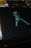 Camiseta Kakashi preta M